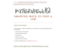 Tablet Screenshot of interviewiq.com.au